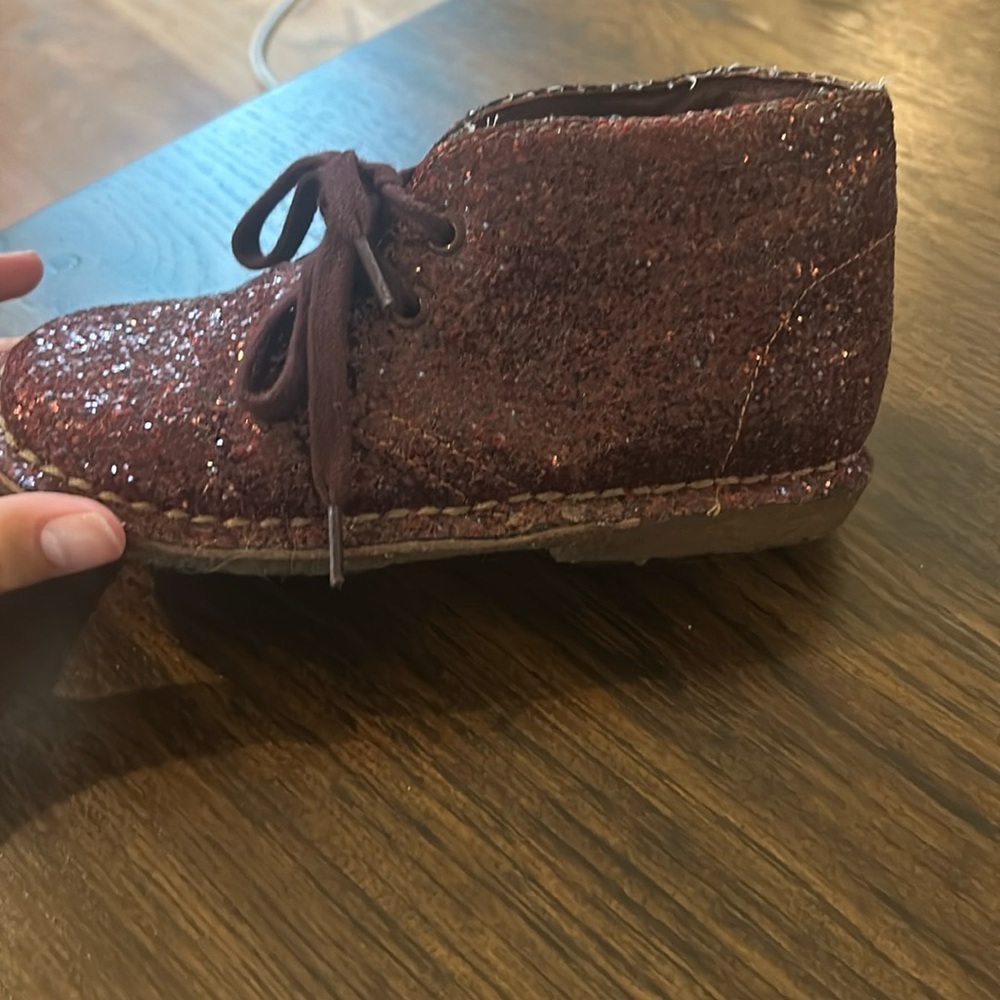Sparkling maroon Cole Haan shoes